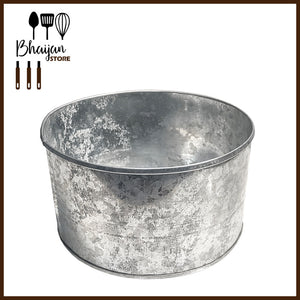 Round Cake pan in (G.I) 4" height