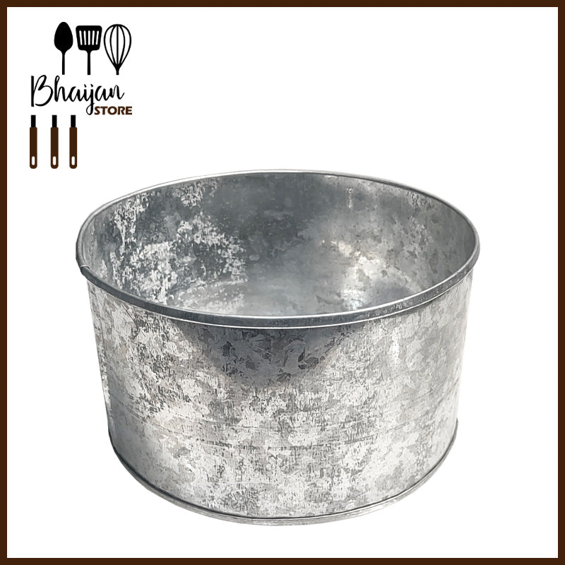 Round Cake pan in (G.I) 4" height