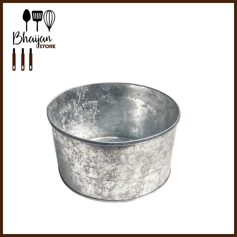 Round Cake pan in (G.I) 4" height