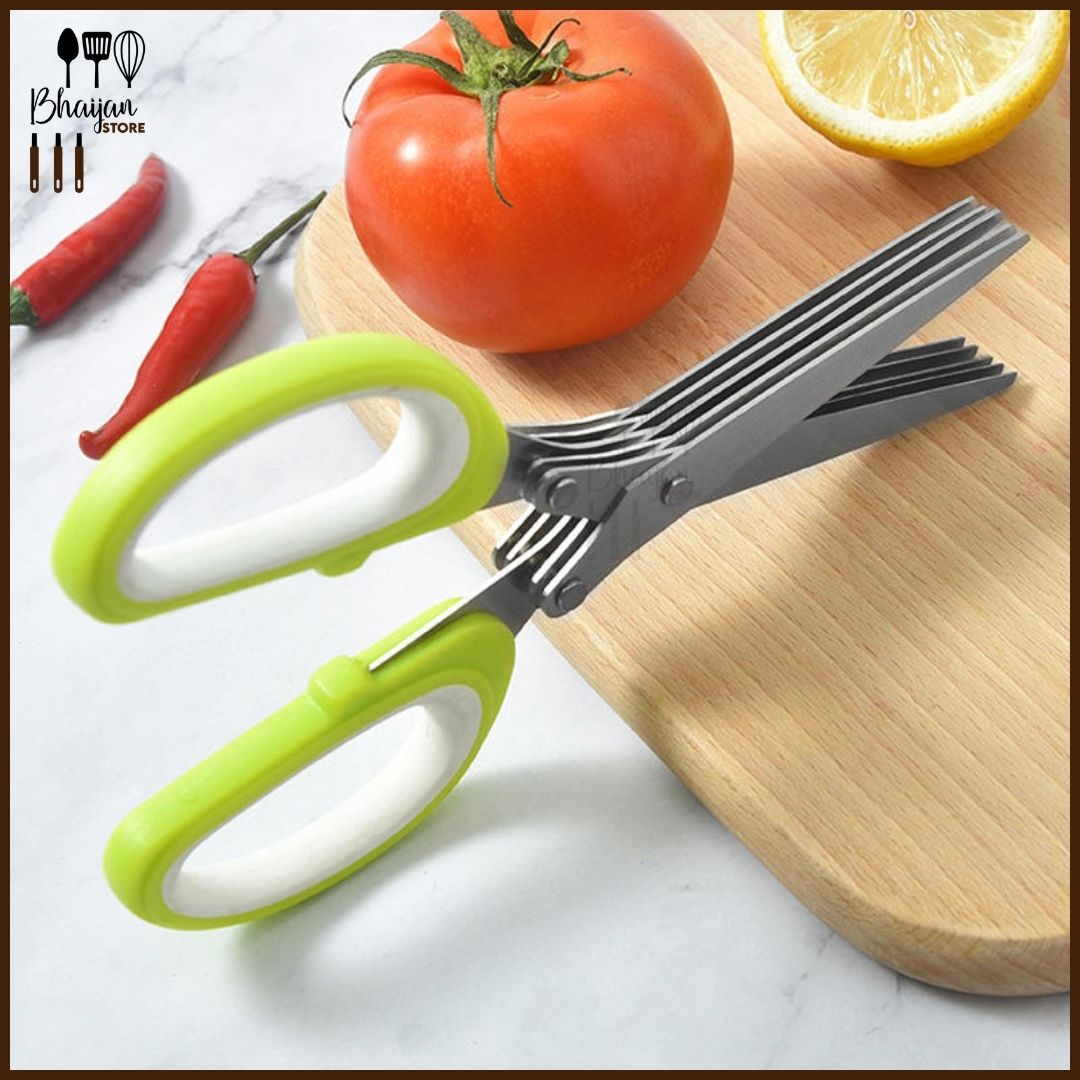 5-Layer Stainless Steel Kitchen Scissors