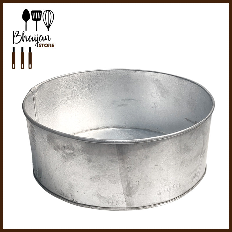 Round Cake pan in (G.I) 5" height