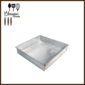 Square Cake Pan (G.I) (2" height)
