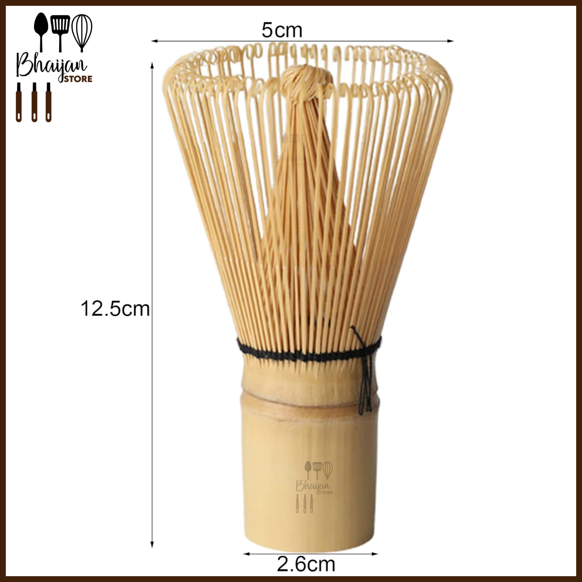 Matcha Green Tea Whisk Japanese Style Bamboo Matcha Powder Brush