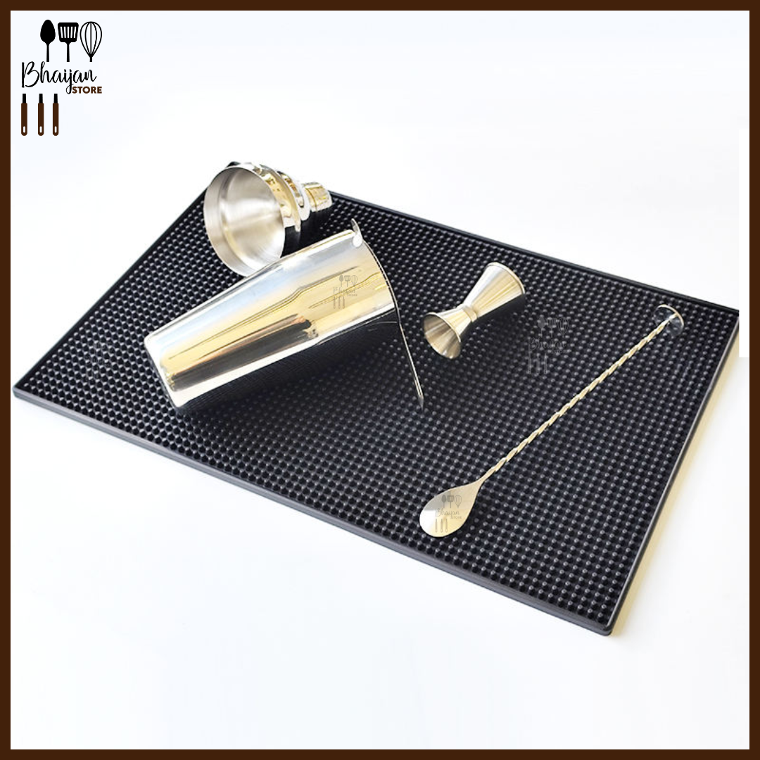 Non-Slip Rubber Bar Mat 45 × 30 cm (17.7 × 11.8 in)