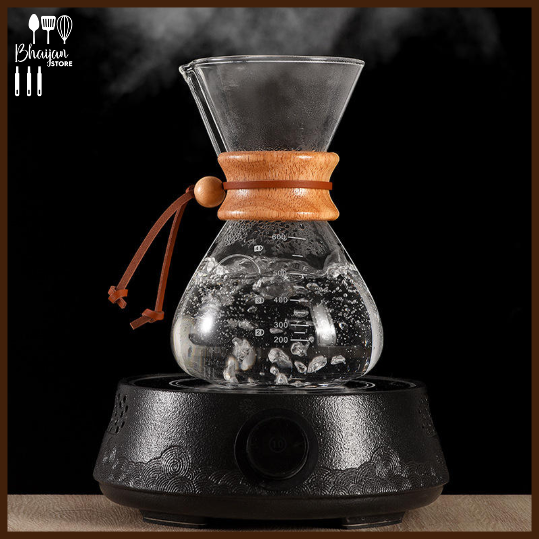 Borosilicate Glass Pour Over Coffee Maker