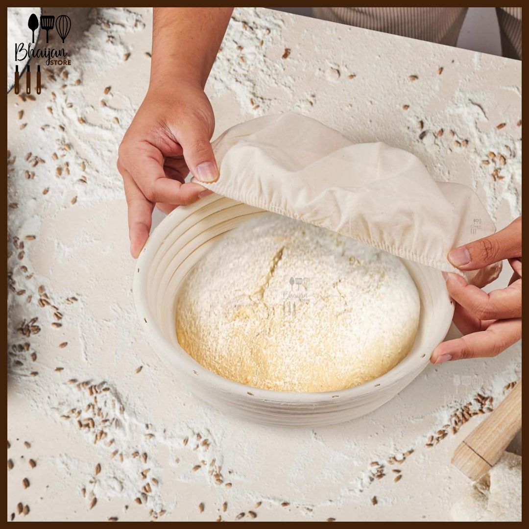 Bread Proofing Basket (Banneton) with Liner