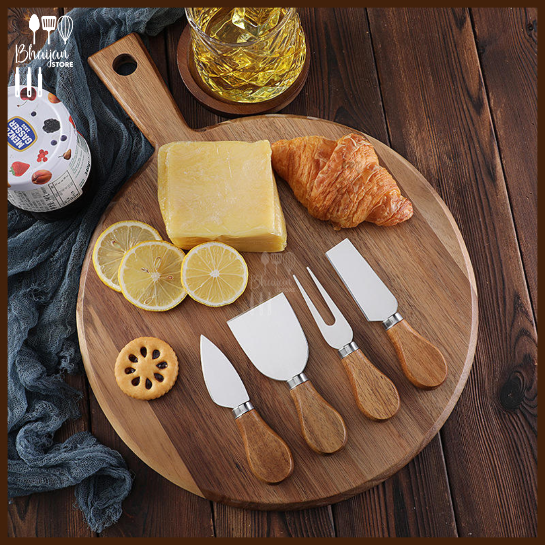4-Piece Cheese Knife Set