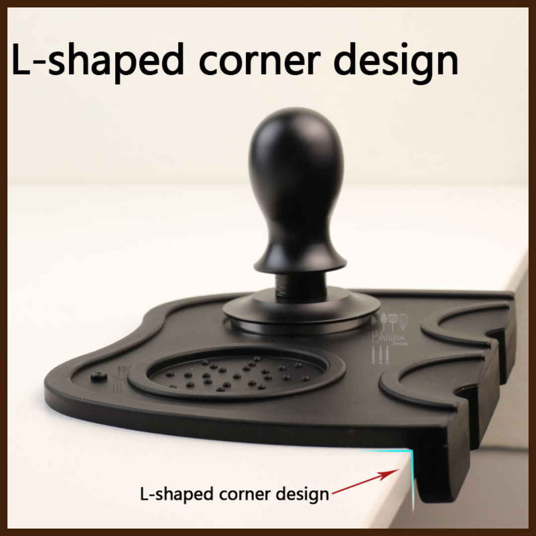 Double Silicone Coffee Tamper Mat