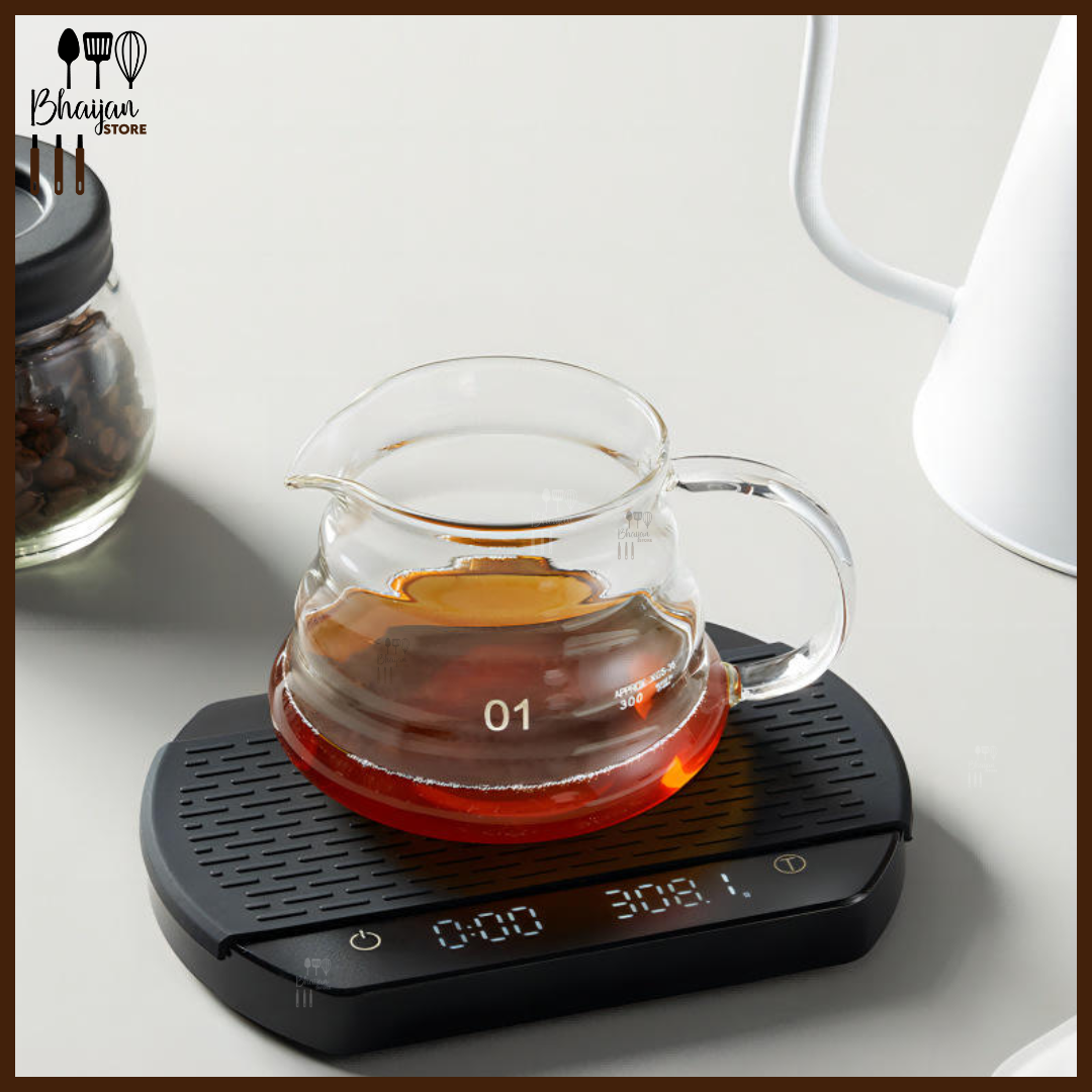 Rechargeable Digital Coffee Scale with Timer 3kg / 0.1g