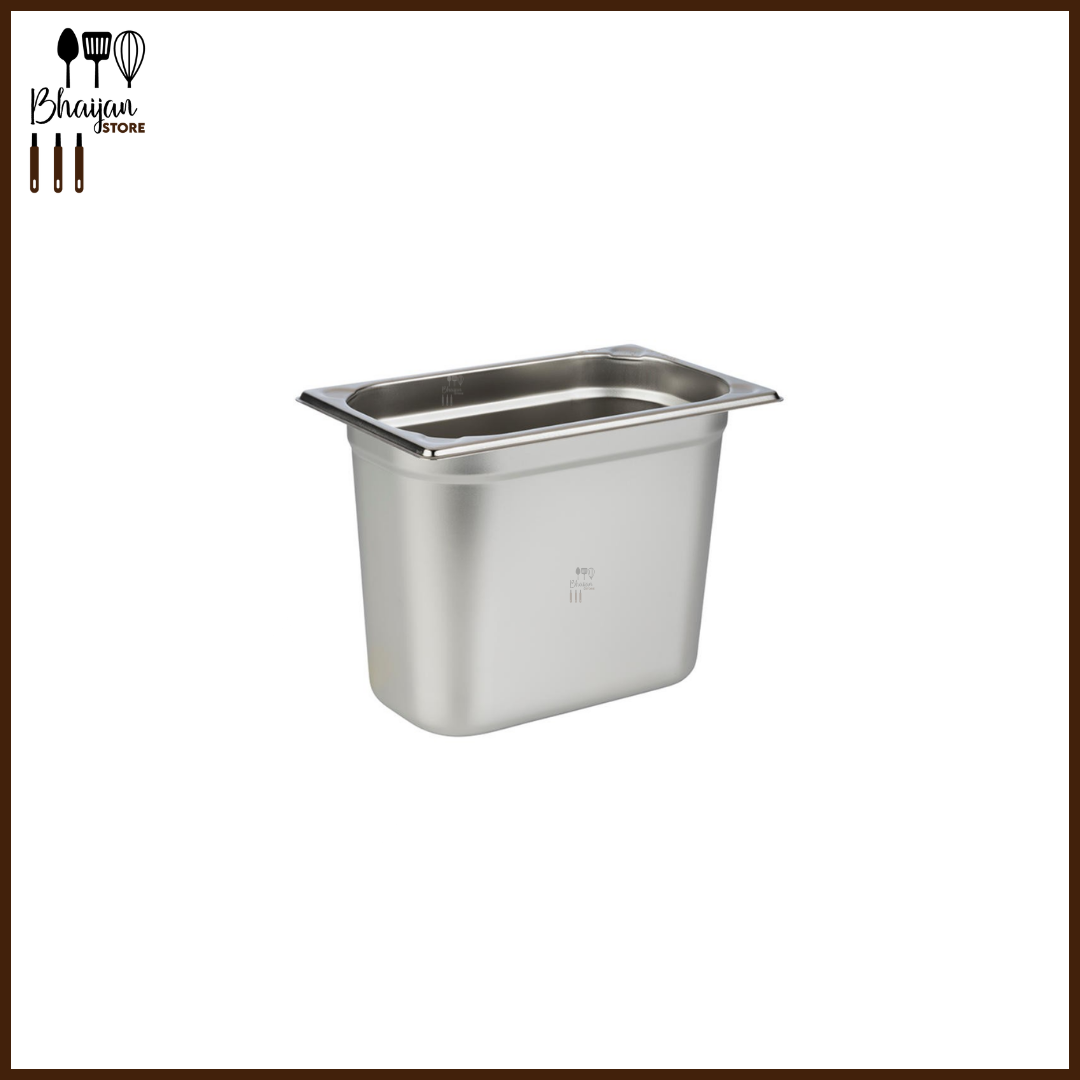 GN Pan 1/4 Stainless Steel Food Pan