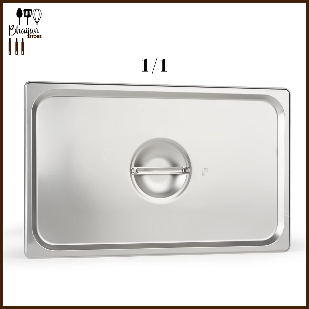 GN Pan Stainless Steel Covers / Lids