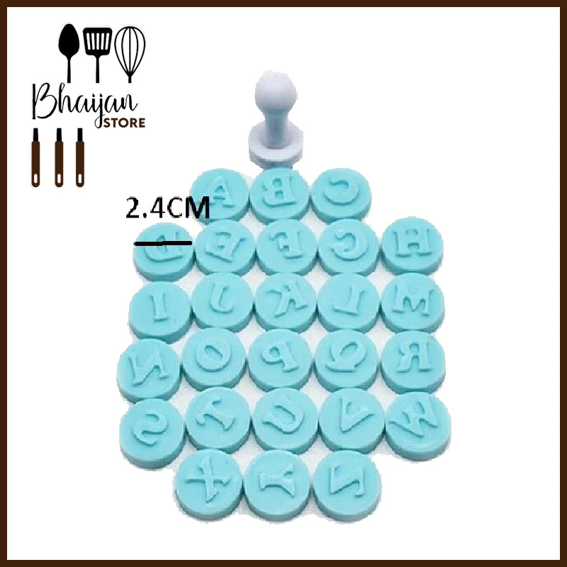 Push-easy Mini Uppercase Alphabet Cutter