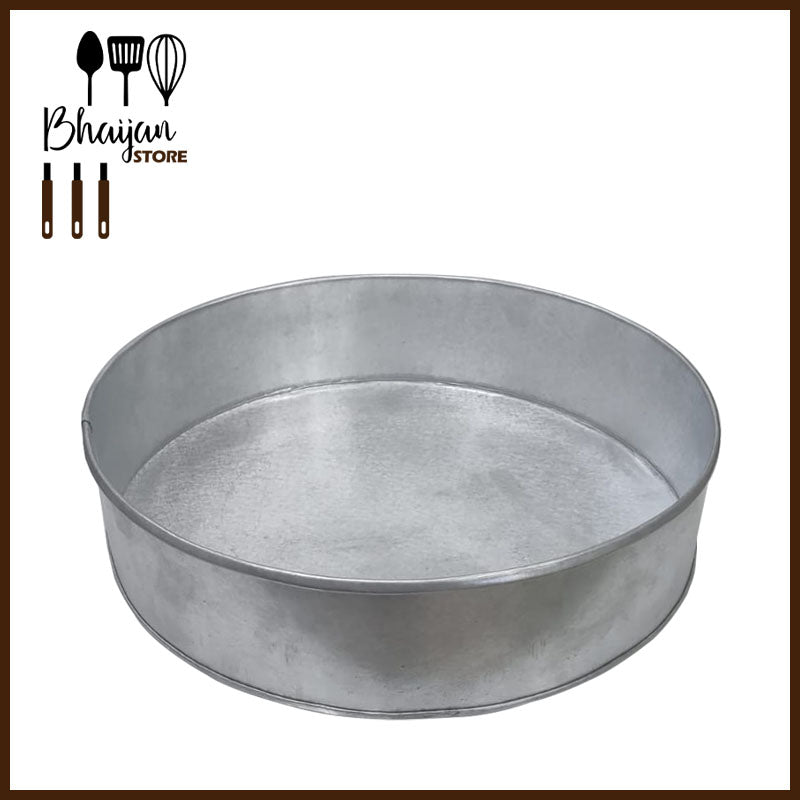 Round Cake Pans (G.I) 3" Height