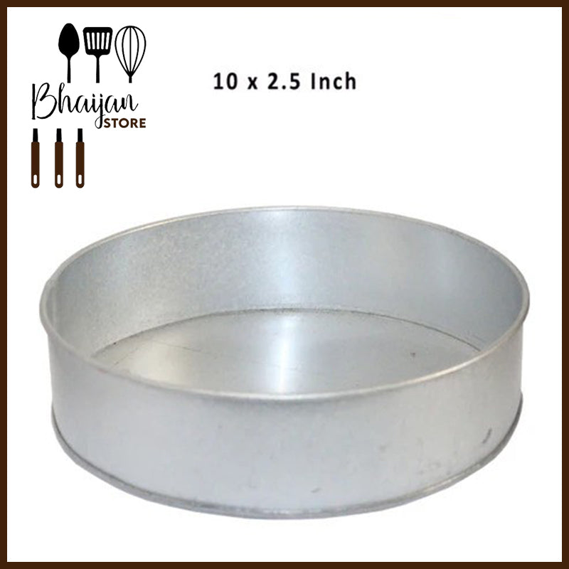 Round Cake Pans (G.I) 2.5" Height