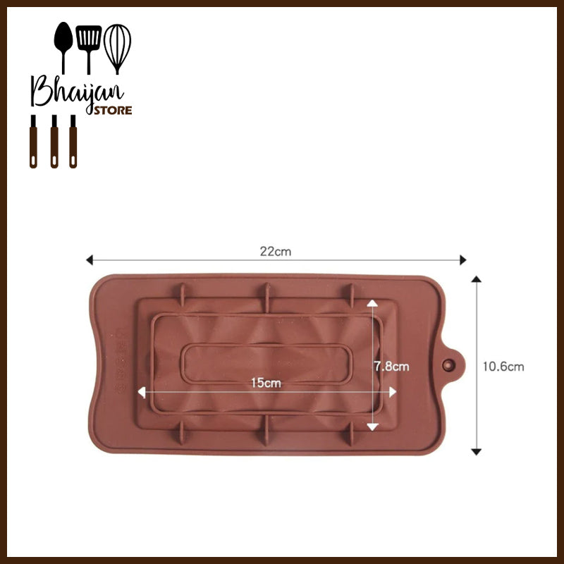 Tile Shape Chocolate Bar Mold