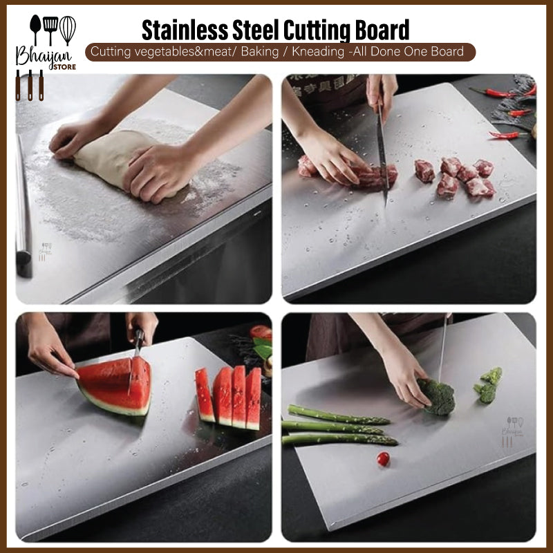 Stainless Steel Cutting Board Counter Top Cutting Board