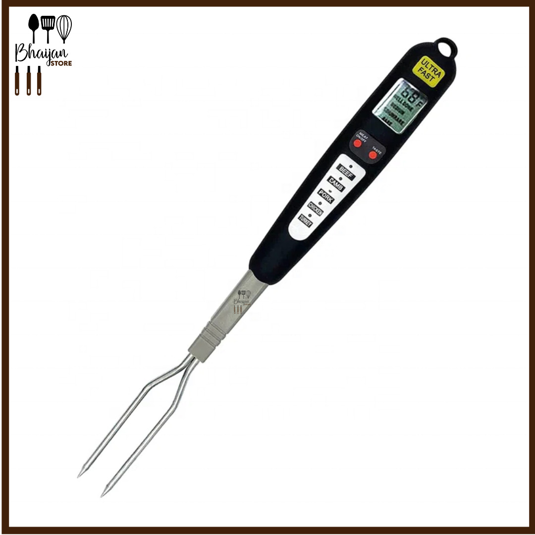 Digital Meat Thermometer Fork