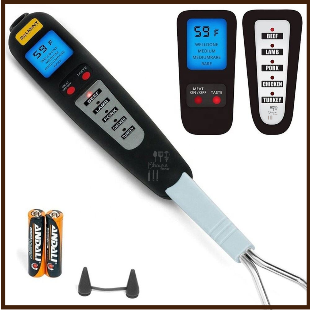 Digital Meat Thermometer Fork