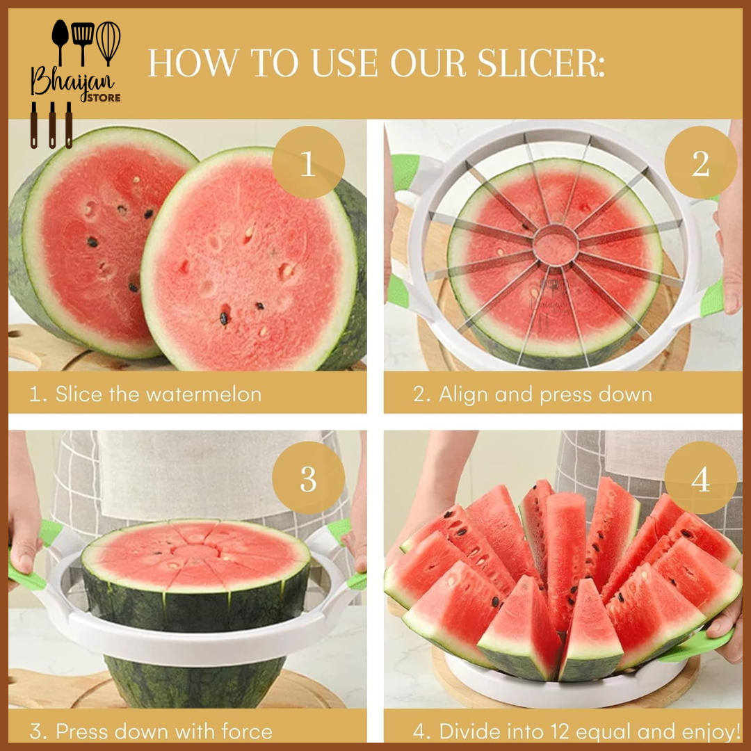 Watermelon Cutter 12-Blade Watermelon Slicer