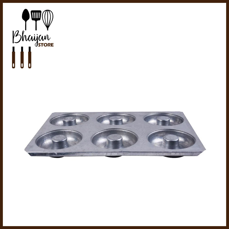 Donut Baking Tray 3 inch (6 Cavity)