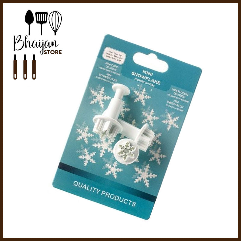 Mini Snowflake Plunger Cutter