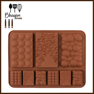 3 Design Chocolate Bar Mold