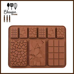 3 Design Chocolate Bar Mold