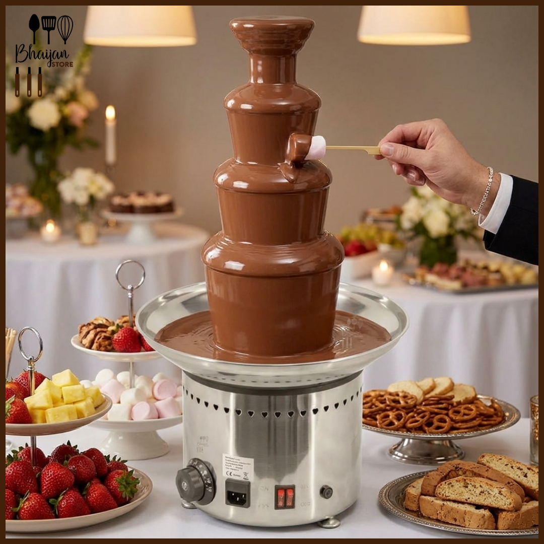 4-Layer Chocolate Fountain