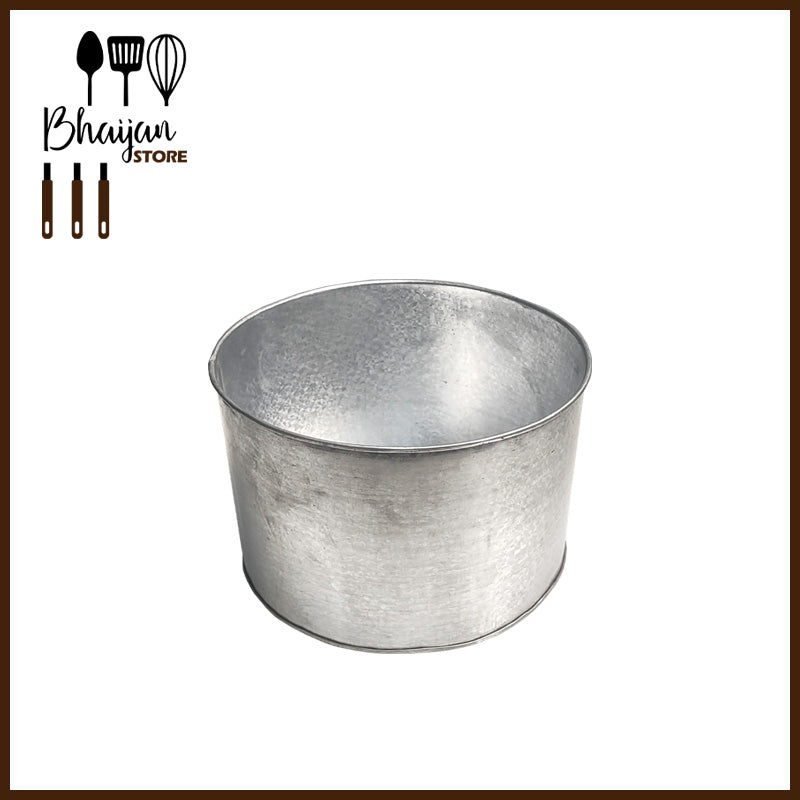 Round Cake pan in (G.I) 4" height