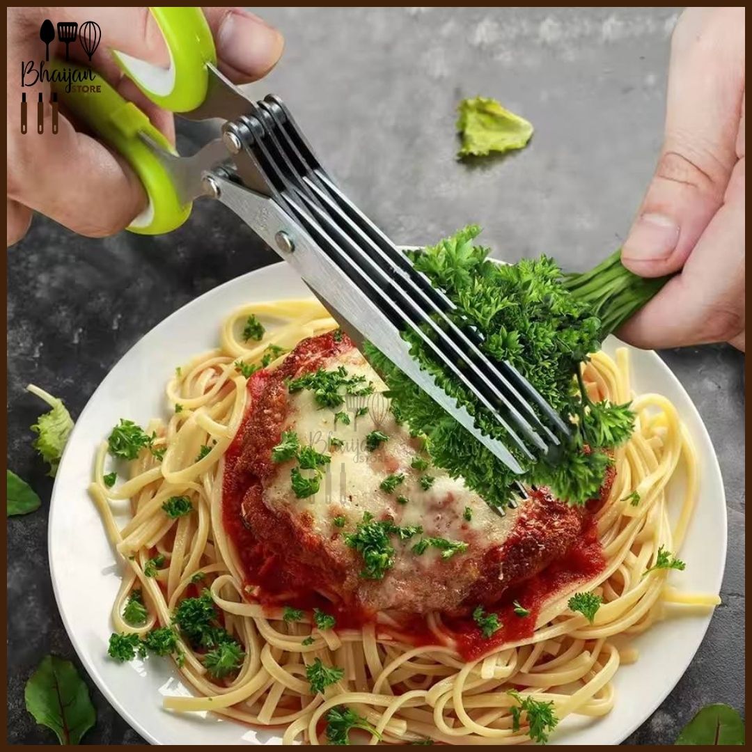 5-Layer Stainless Steel Kitchen Scissors