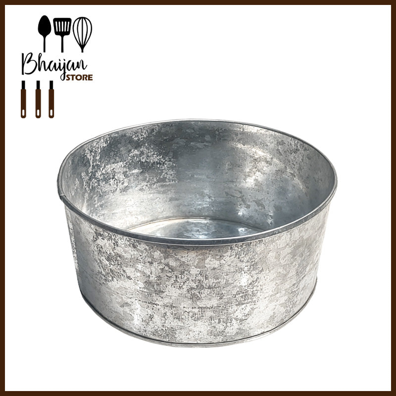 Round Cake pan in (G.I) 5" height