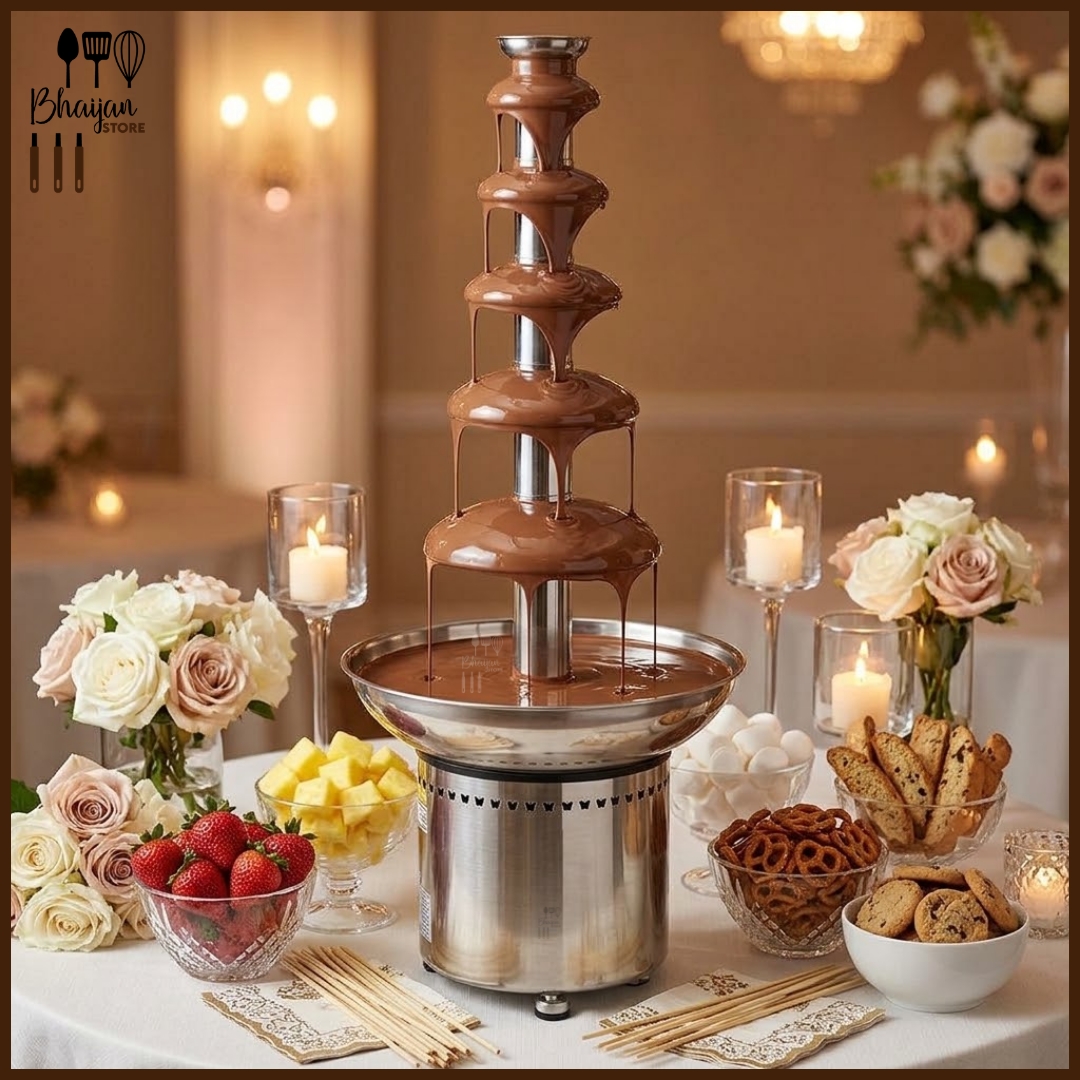 6-Layer Chocolate Fountain