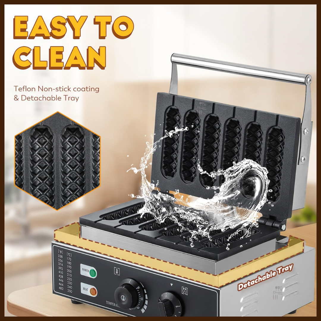 6-Stick Waffle Maker