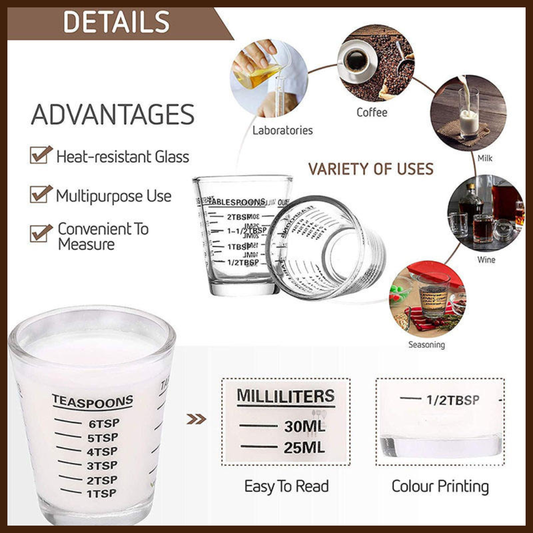 60ml Measuring Shot Glass