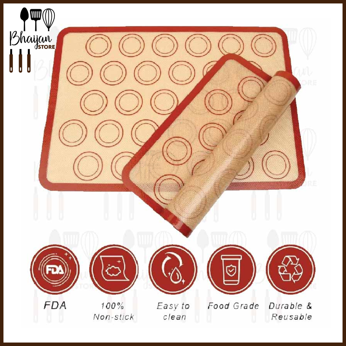 Silpat Macaron 12x17 - inch