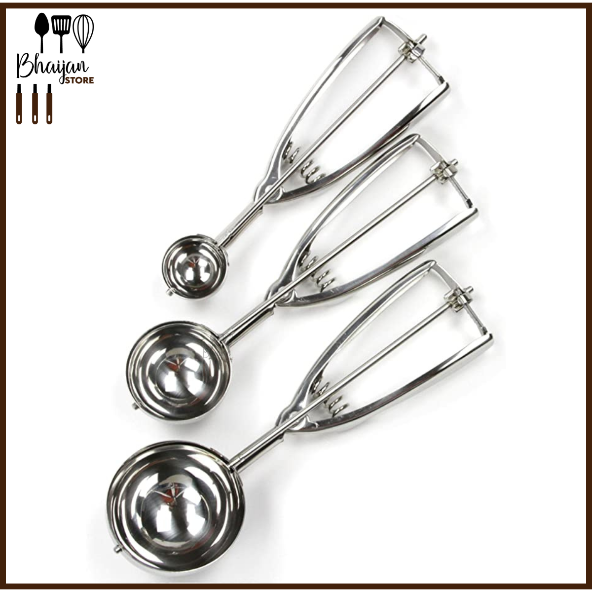 Stainless Steel Ice Cream Scooper