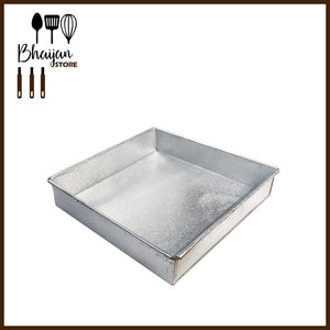 Square Cake Pan (G.I) (2" height)