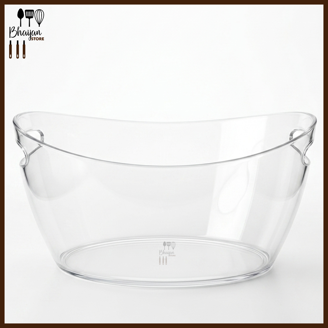 Acrylic Ice Bucket with Handles 12L