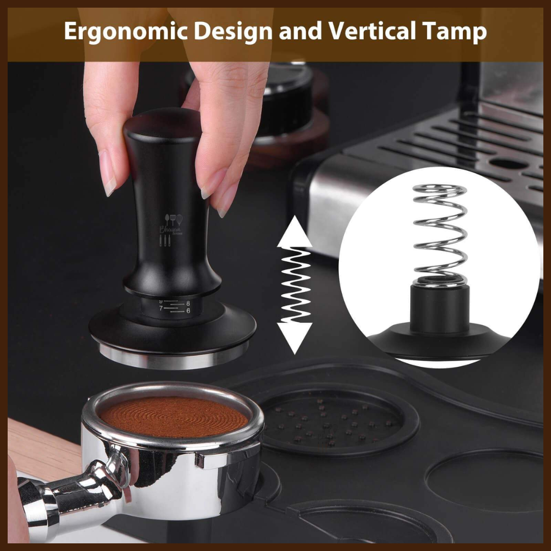Adjustable Espresso Coffee Tamper (53mm / 58mm)