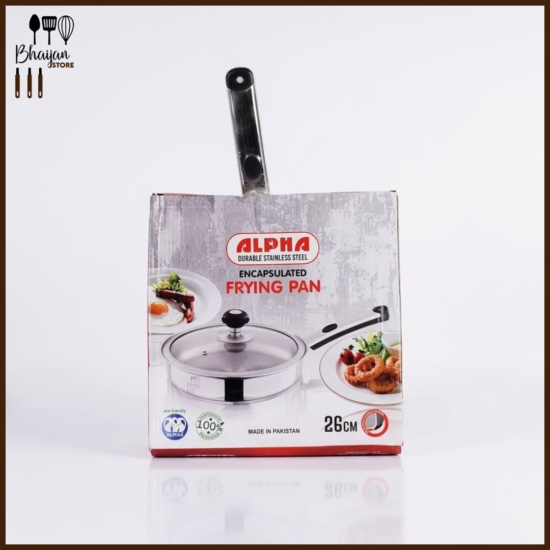 Alpha Stainless Steel Fry Pan