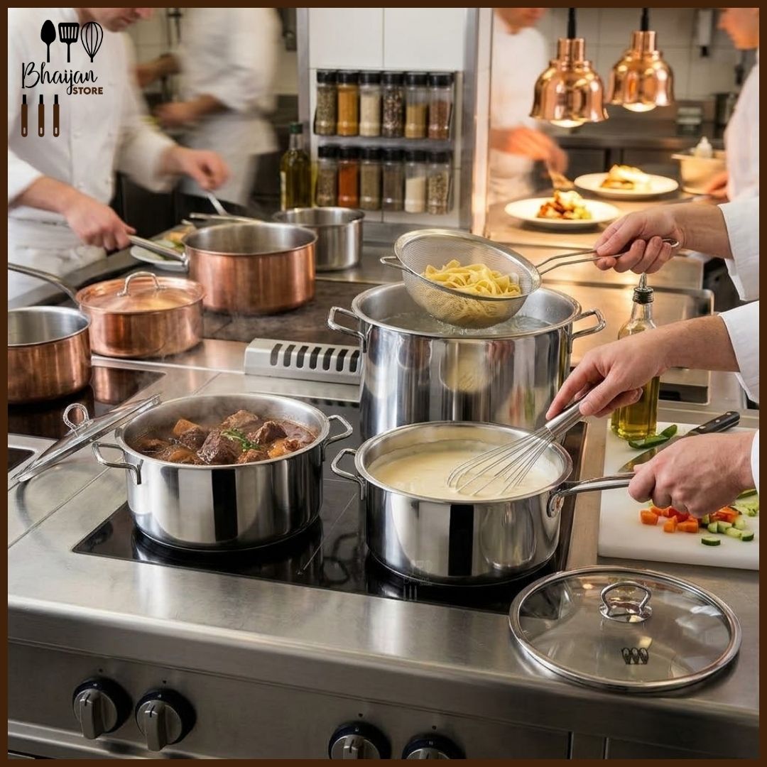 Alpha Stainless Steel Pot Glass Lid
