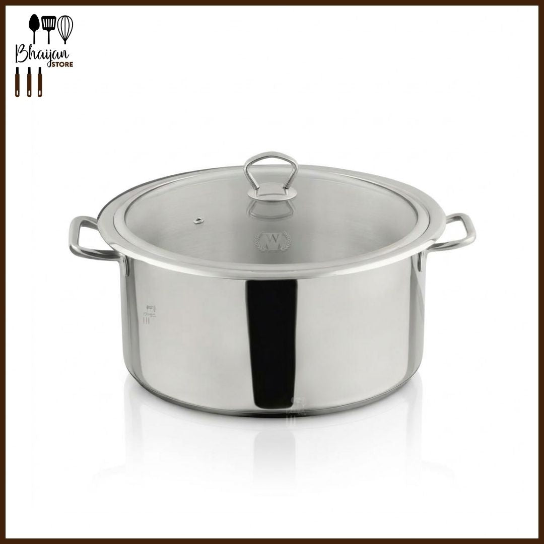 Alpha Stainless Steel Pot Glass Lid