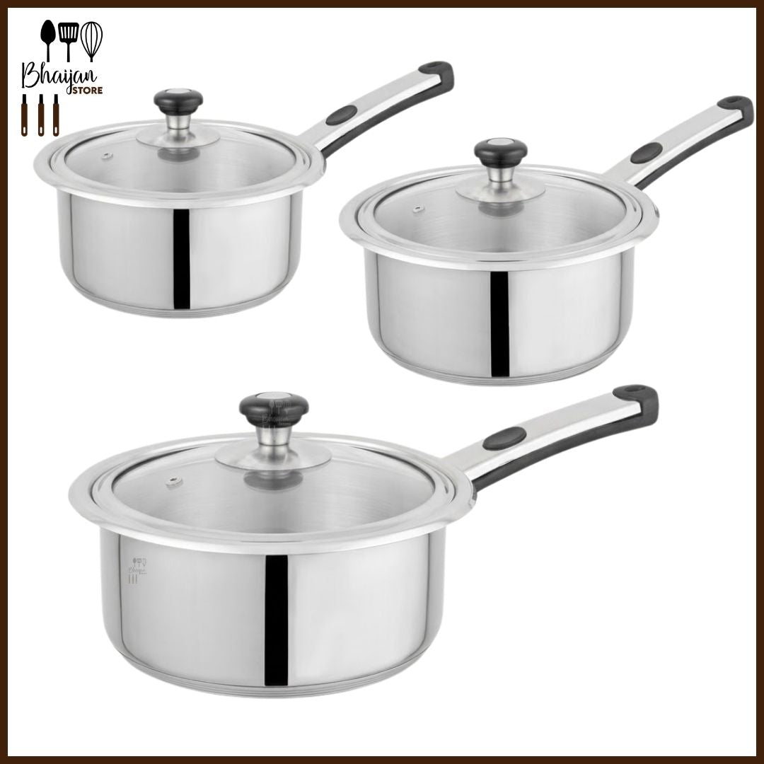 Alpha Stainless Steel Sauce Pan