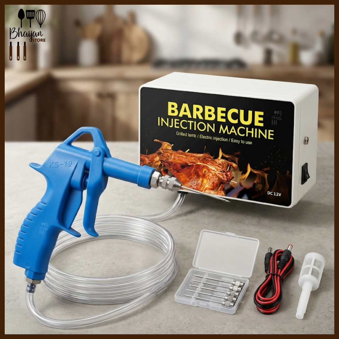 Commercial BBQ Meat Injector Machine