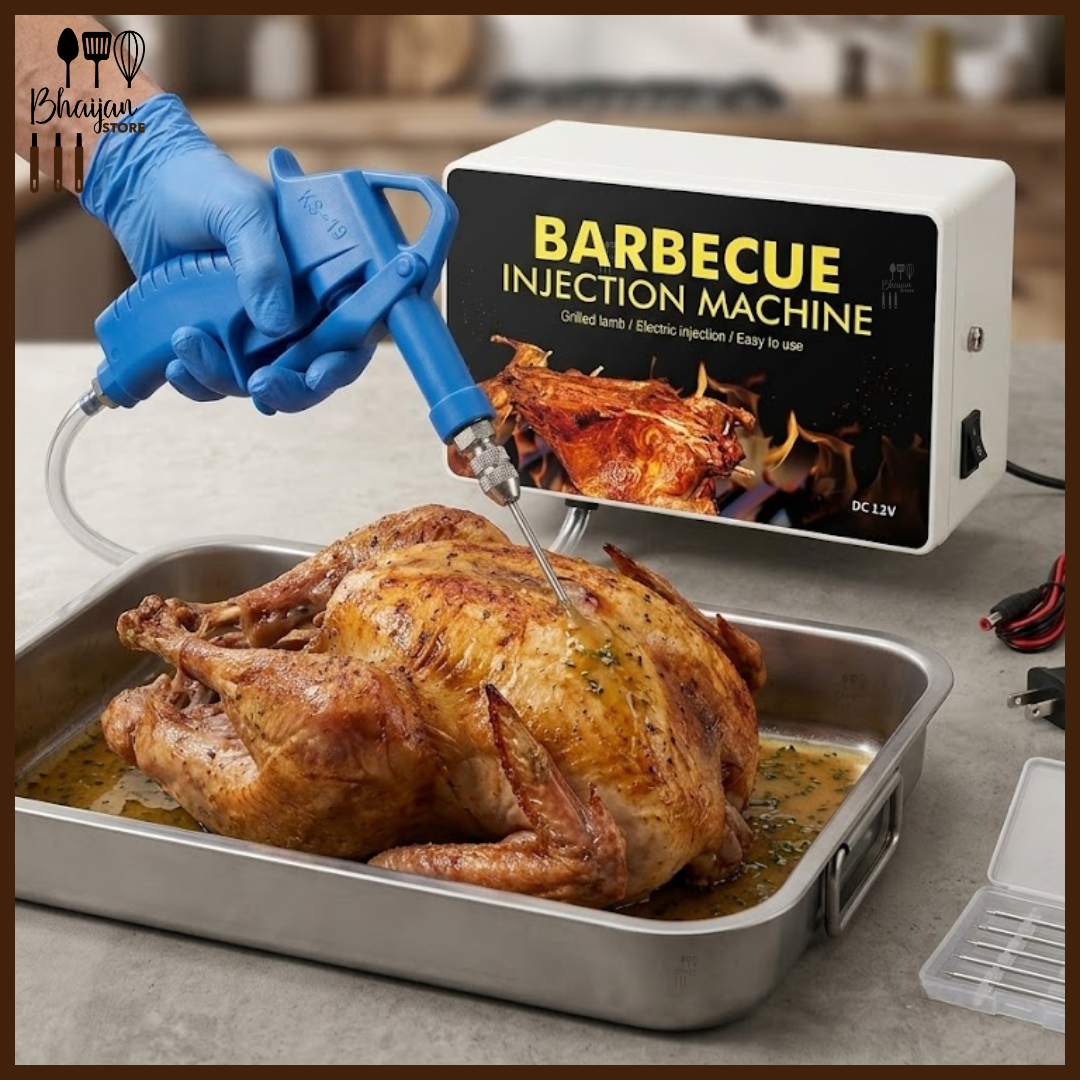 Commercial BBQ Meat Injector Machine