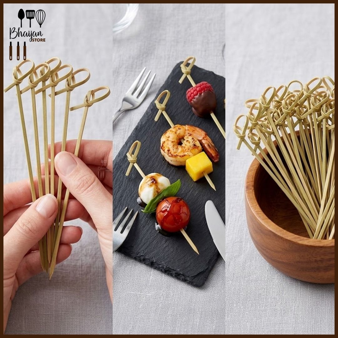 Bamboo Knot Skewers