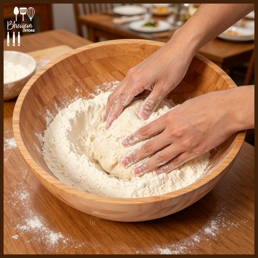 Bamboo Serving Bowl
