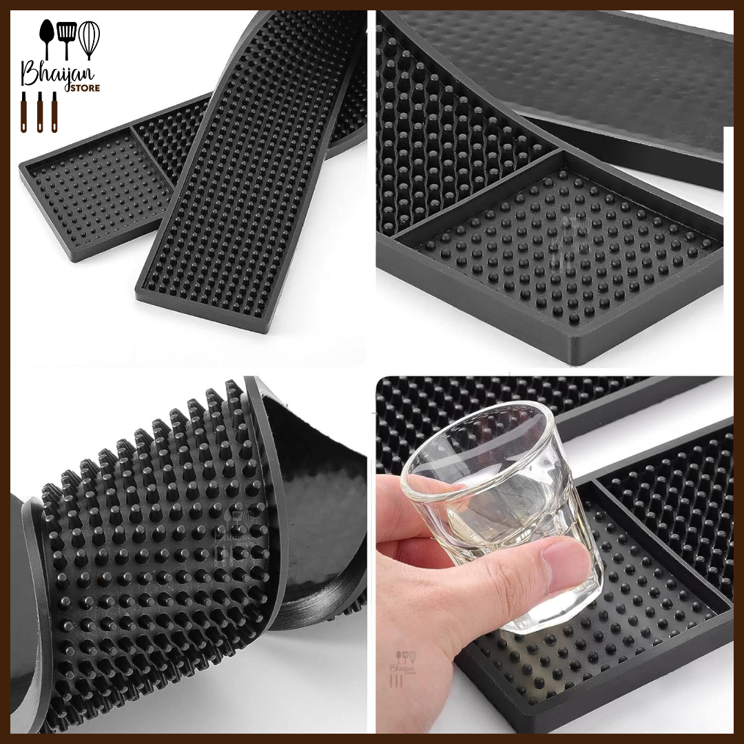 Non-Slip Rubber Bar Mat 60 × 8 cm (23.6 × 3.1 in)