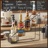 Metal Syrup Bottle Stand Holder