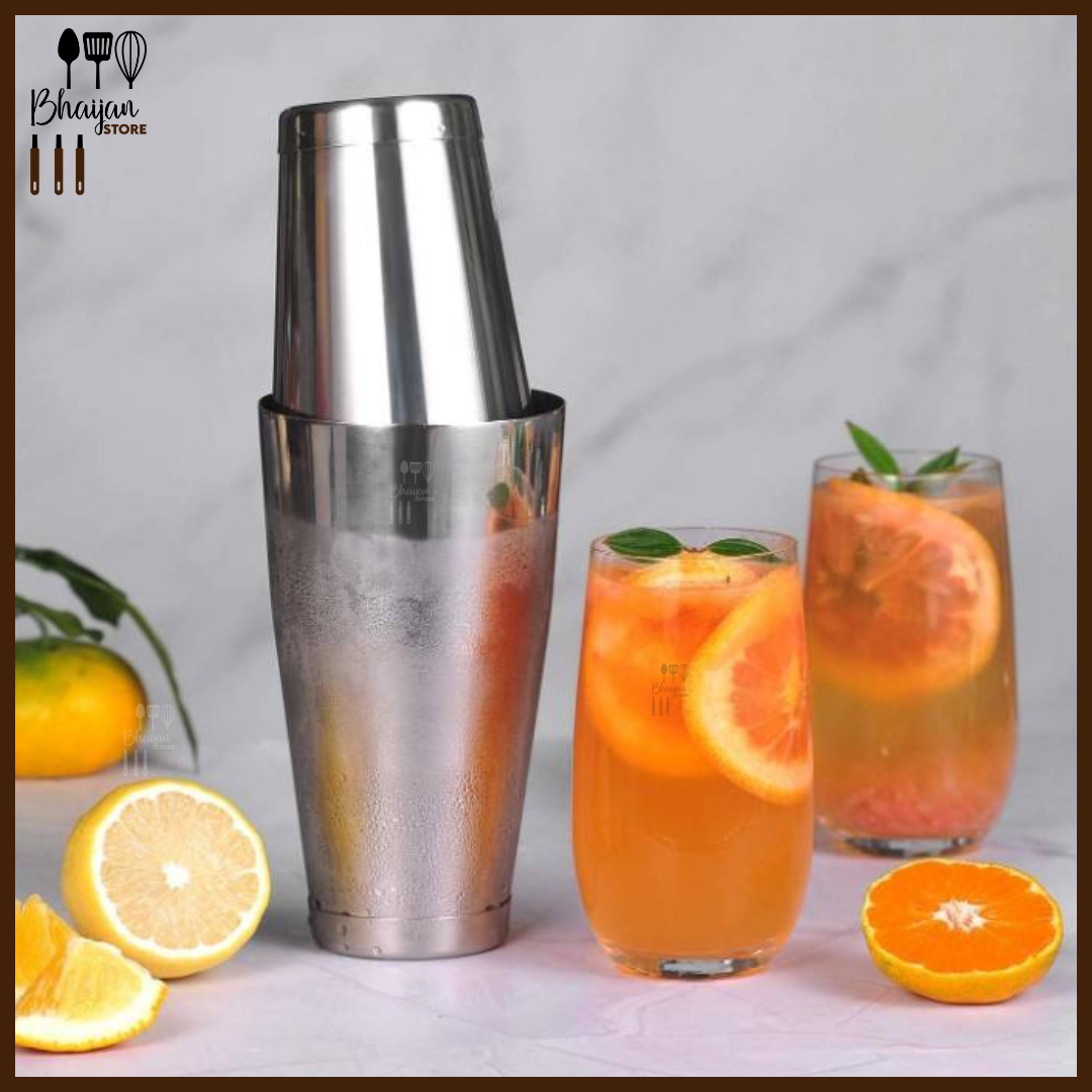 Stainless Steel Boston Shaker